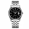 Full Stainless Steel Men Watch Fashion Male Date Calendar Clock Sports Watchband Waterproof Man Quartz Wrist Watches KINGNUOS 2