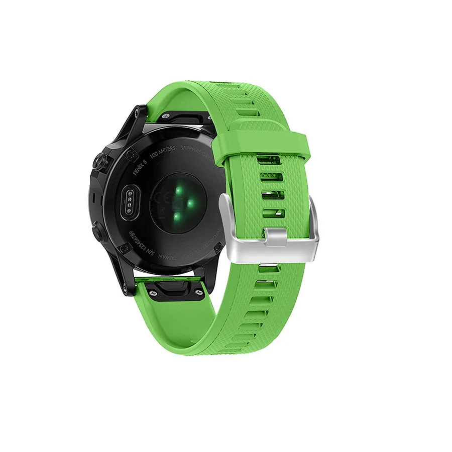 Силиконовый спортивный ремешок для Garmin Forerunner 945 935 смарт-ремешок для часов Quick Release Easyfit сменный ремешок на запястье ремень - Цвет ремешка: Grass green