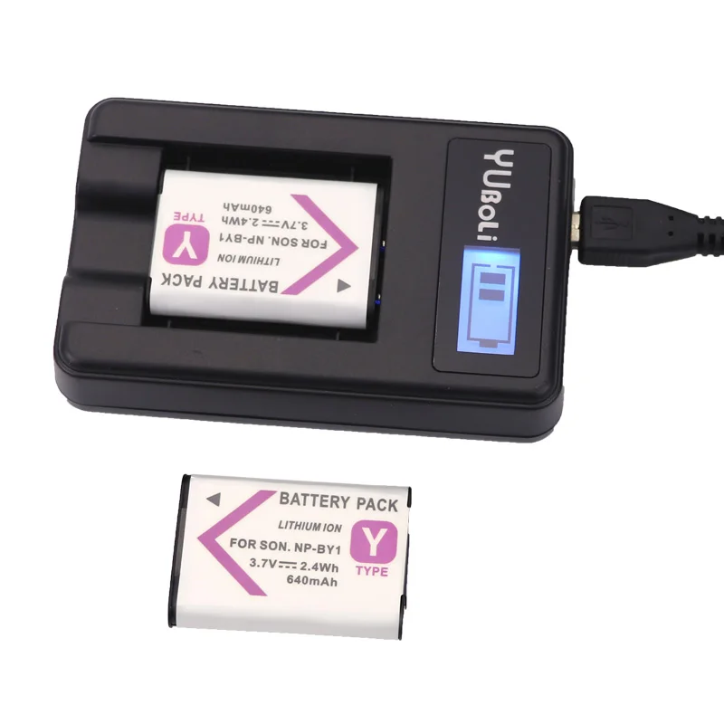 NP-BY1-BATTERY-and-charger