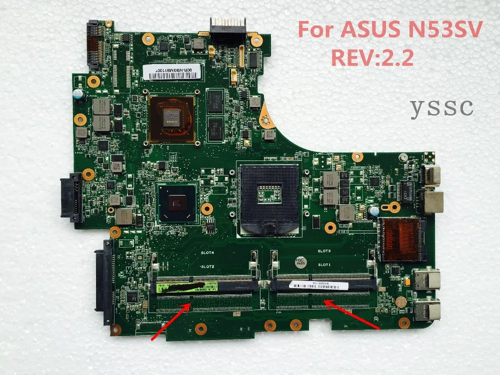 New New for Asus N53SV N53SN N53SM motherboard ( For NVIDIA N13P GL2 A1