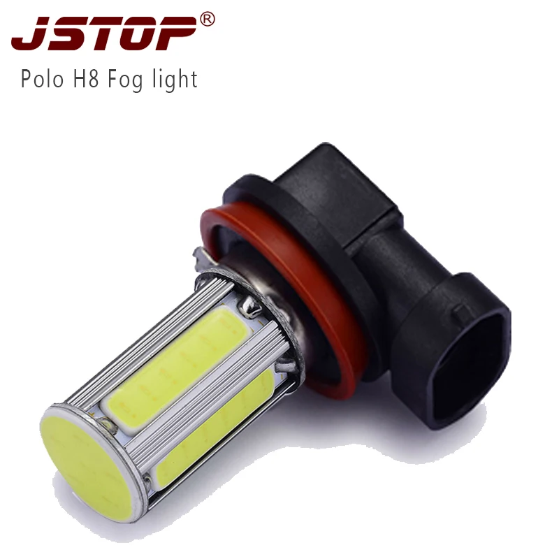 For model Vw fog lamps H8 6COB canbus 24V Super bright led External Lights No errorH8