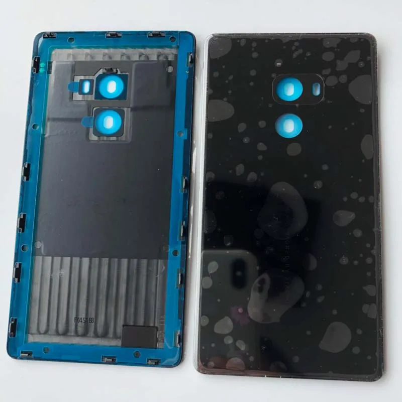 

Black Ceramic battery door case For Xiaomi MI MIX2 / pro battery door case back cover Housing+free adhesive 6gb 256gb battery