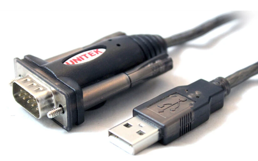 Connect to usb. Usb to rs232. computer cable.
