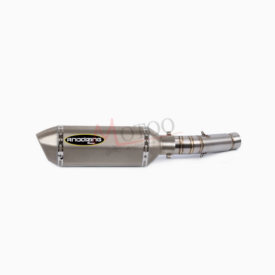 Motocicleta silenciador de Escape de enlace medio tubo de Escape antideslizante para HONDA CBR400 CB500R CBR500R 2013-2015 CB400X CB500X 13-16