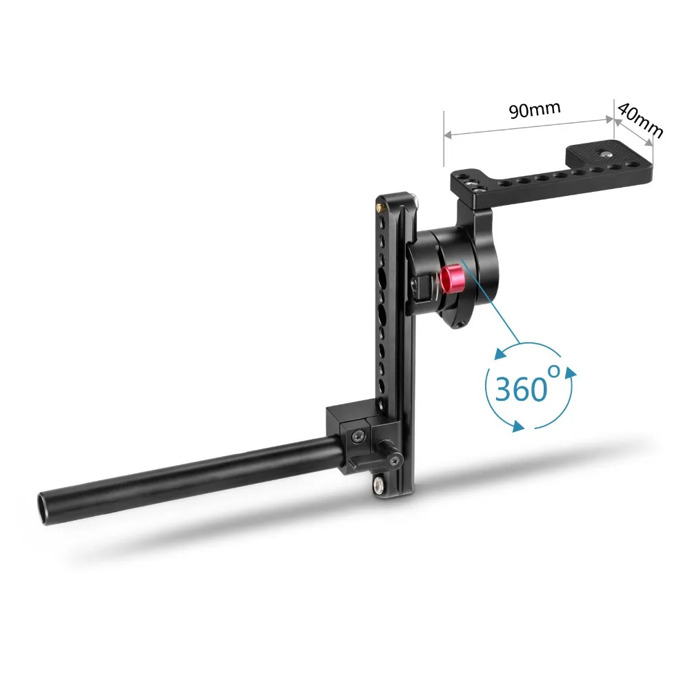 SmallRig DSLR Camera EVF Holder Mount with 15mm