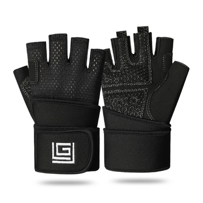 Gym Gloves Heavyweight Sports Exercise Weight Lifting Gloves Body Building Training Sport Women Men Fitness Gloves