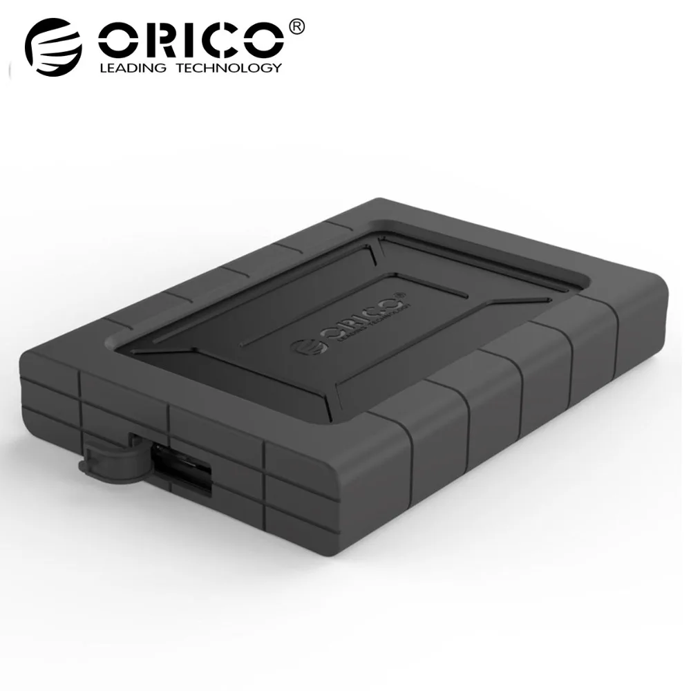 

ORICO Black 2TB HDD 2.5 inch USB3.0 Three-proofing Hard Drive Tool Free External Enclosure High-Speed Case for SSD HDD SATA III