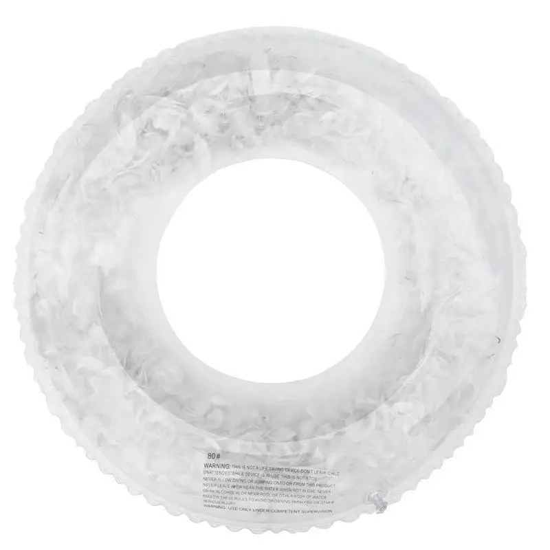 

Adult Inflatable Round Shape Feather Swimming Pool Beach Swimming Ring Pool,