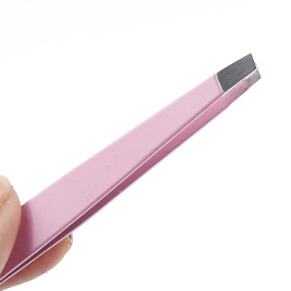 

1Pc Convenient Stainless Steel Hair Removal Eyebrow Tweezer Clip Makeup Tool Useful Beatiful Facial Hair Remover