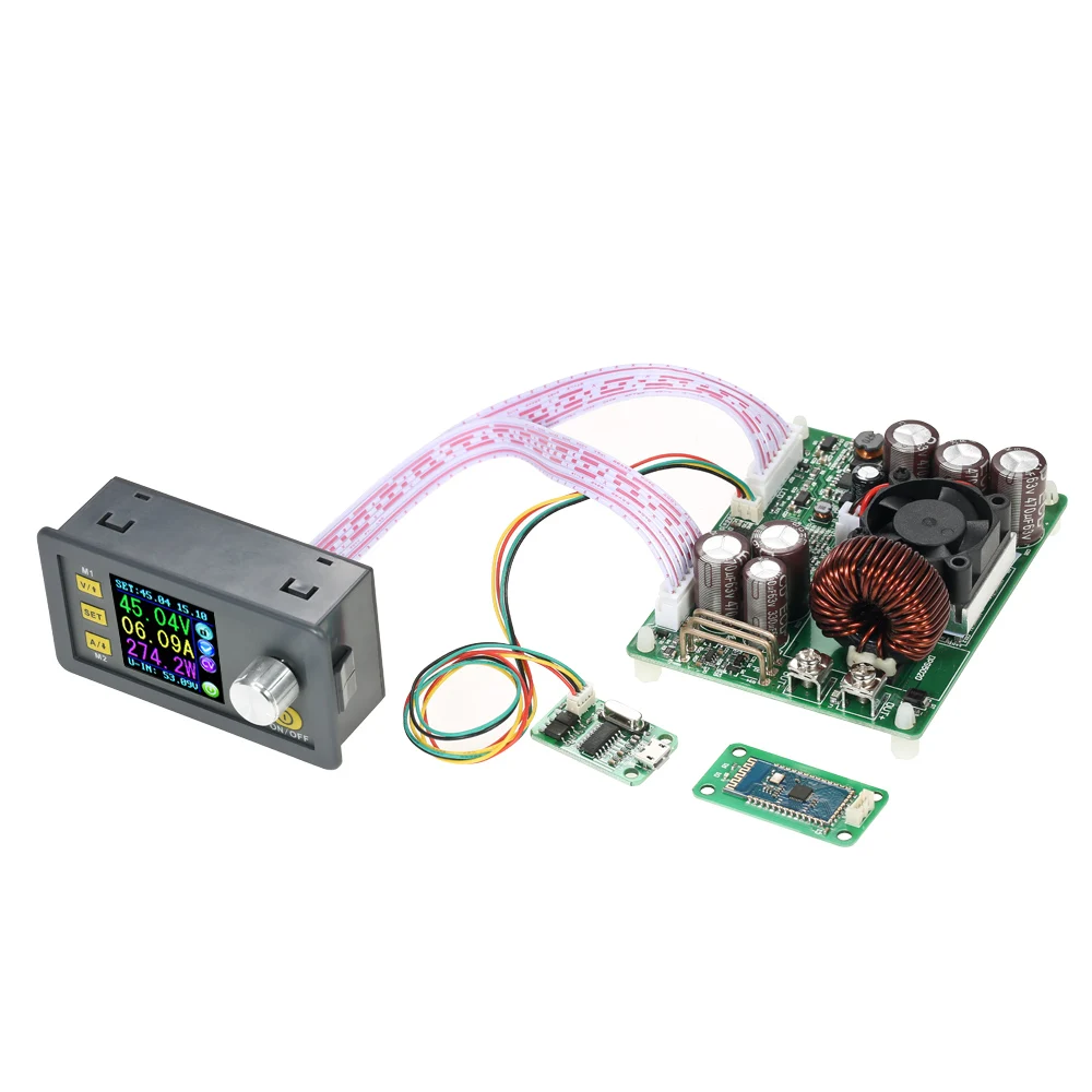 ЖК-Цифровой Программируемый Регулируемый Модуль питания постоянного тока контроль понижающего напряжения регулятор постоянного напряжения тока DPS5020