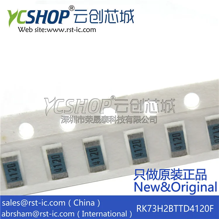RK73H2BTTD4120F 1206 412R толстые пленочные резисторы-SMD 1/4 Вт 412 Ом 1% | Компьютеры и офис