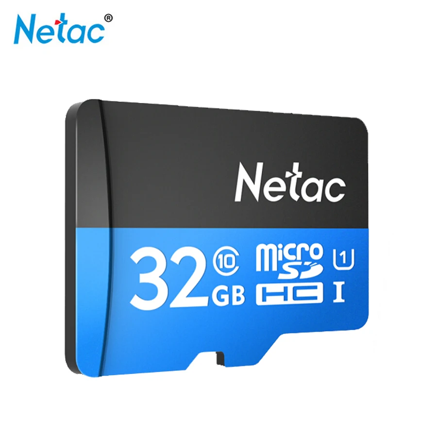 Netac P500 micro sd карта 32G класс 10 u1 sdhc высокоскоростная карта памяти tf карта для ноутбука gopro hero black 7