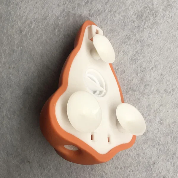 Newly Fun Soap Dispenser Nose Shaped Suction Cup Shower Shampoo Gel