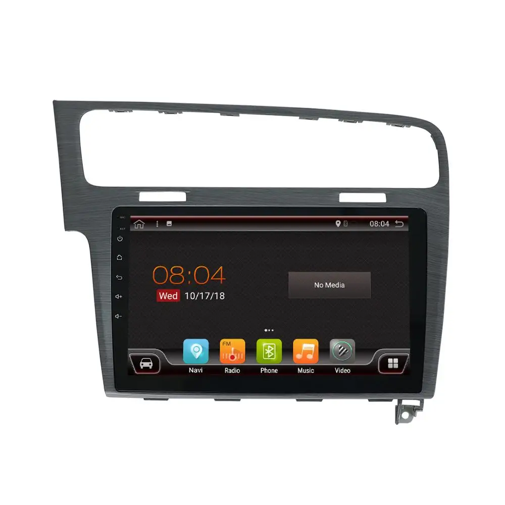 Perfect Bosion 2din 10.1"screen Car DVD Player For Volkswagen GOLF 7 2013 2014 2015 2016 with Navigation Car Stereo Audio GPS Radio 3