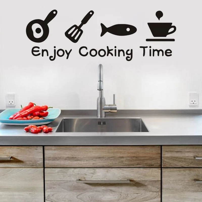 Hot sale new cartoon about cooking time Sticker for kitchen all Sticker