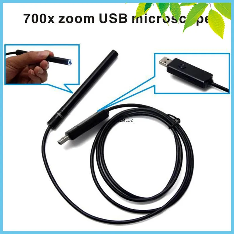 

IP67 Waterproof 700X USB Digital Microscope 1.3-2.0MP CMOS Video Camera Microscope LED Illumination Microscope