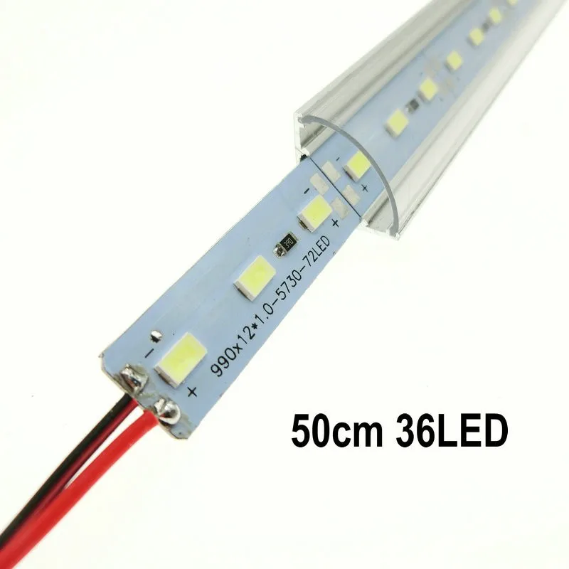 Настенный уголок Smarstar 12V 0 5 m 5630 (5730) V образный алюминиевый корпус PC Прозрачная