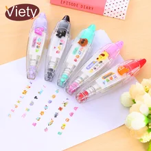 Мультфильм Сова животные пресс тип максинг лента DIY Украшение для scarpbooking наклейка для планировщика канцелярские принадлежности Школьные принадлежности