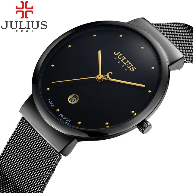 Zegarek unisex Julius minimalistyczny design 3 kolory