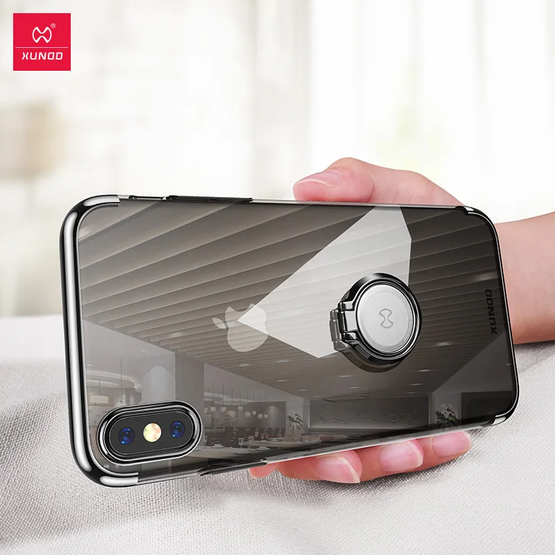 

XUNDD Fitted Hard PC Transparent Phone case for new iPhone XS XS Max XR 5.8/6.1/6.5 Electroplated shell protective Jazz