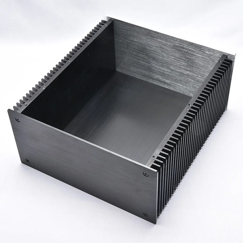 240*120*271 мм DIY Box 2412 полностью алюминиевый усилитель шасси в корпусе пустая версия A и B усилитель оболочки Amp Корпус Корпуса