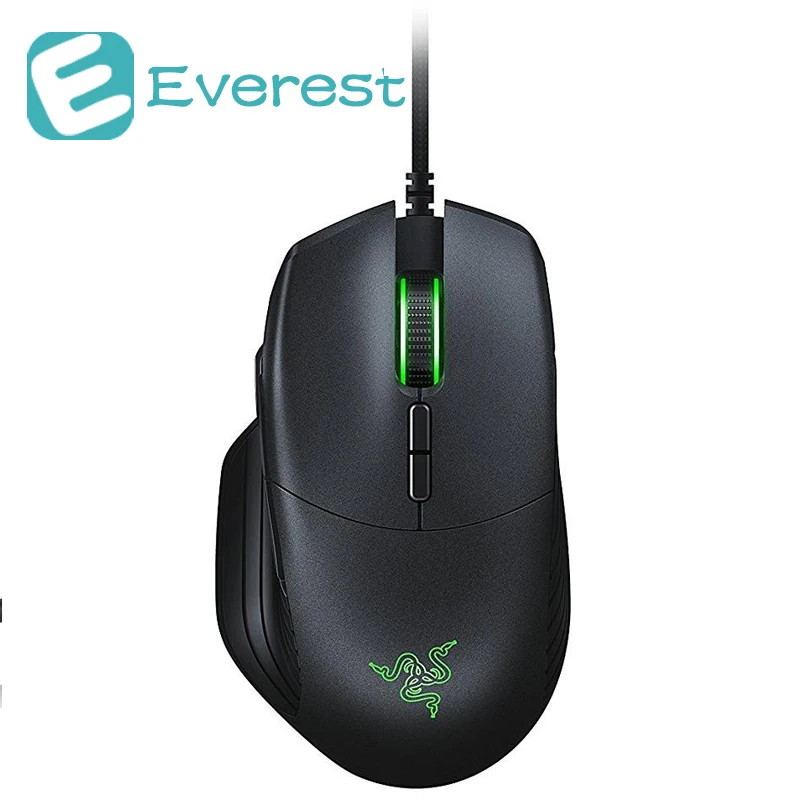 

Razer Basilisk Wired Gaming Mouse RGB FPS 16000 DPI Customizable Scroll Wheel Resistance Removable DPI clutch mouse gamer