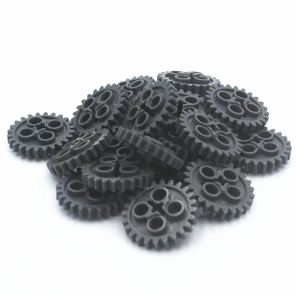 

ETFOM Technic Parts 20pcs Technic GEAR WHEEL Z24 compatible with lego for kids boys toy 24505