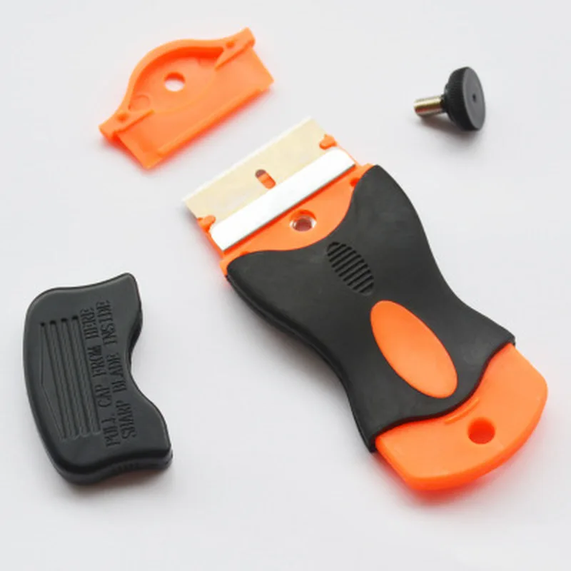 

Window Tint Ceramic Glass Oven Razor Scraper 1.5" Blade Plastic Handle Automotive Film Sticker Tool Cleaning Knife
