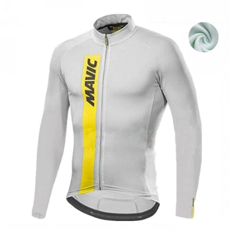 

2018 Cycling Jersey long sleeve Winter Cycling Jacket Cold-proof and Keep Warm Mens Bike Clothing Ropa Ciclismo Cycling Clothes