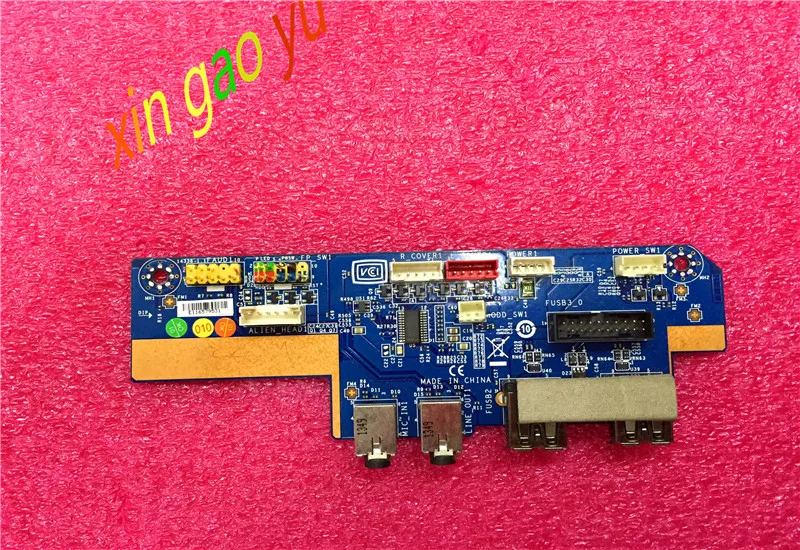 7Mg94 07Mg94 Ms-4338 Per Dell Alienware 51 Per Andromeda X51 R2 Usb Audio I/O Scheda Di Montaggio