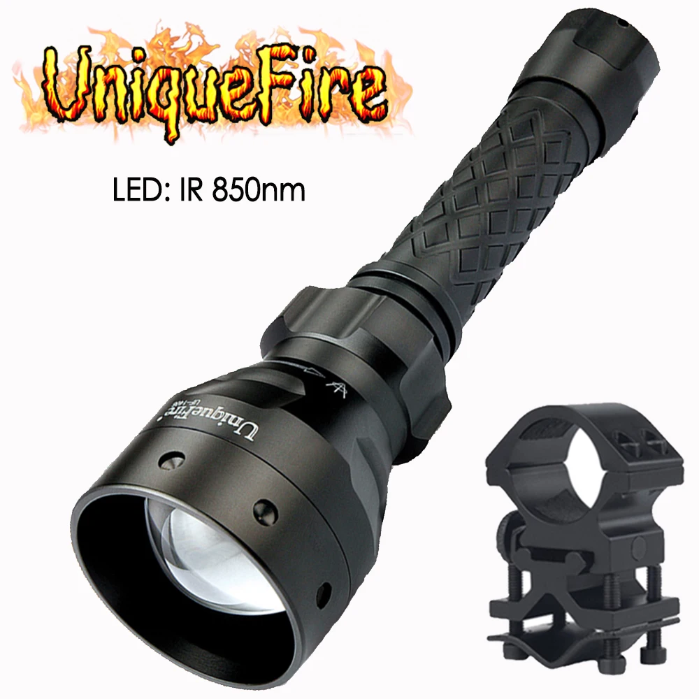 UniqueFire 1406 IR 850nm светодиодный светильник с 3 режимами инфракрасный ночным видением