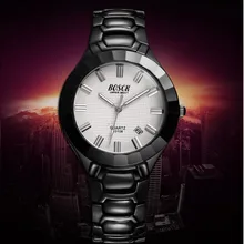 BOSCK-3108 n, o novo high-end relógio e relógio de pulso de luxo da marca dos homens, relógio de quartzo, lazer moda relógios à prova d’ água