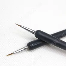 Кисть для нанесения краски материалы для ласки кисть для волос штрих крюк линия ручка эскиз в искусство маркеры инструмент масляная краска кисти художники товары для рукоделия