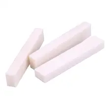 3 шт. костная Гитара Бас пустой гайка для струны гайка 52 мм x 6 мм x 10 мм бежевый