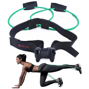 

SGODDE Booty Bands Set Resistance Bands For A Bikini Butt Glutes Muscle Waist Belt Adjustable Workout With Carry Bag