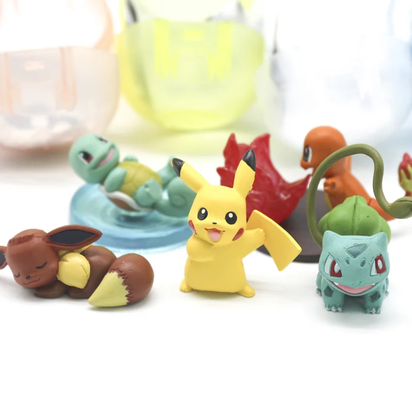 TAKARA TOMY Pokemon Pocket Monsters кукла игрушки мини Экшн фигурки подарки для детей 5