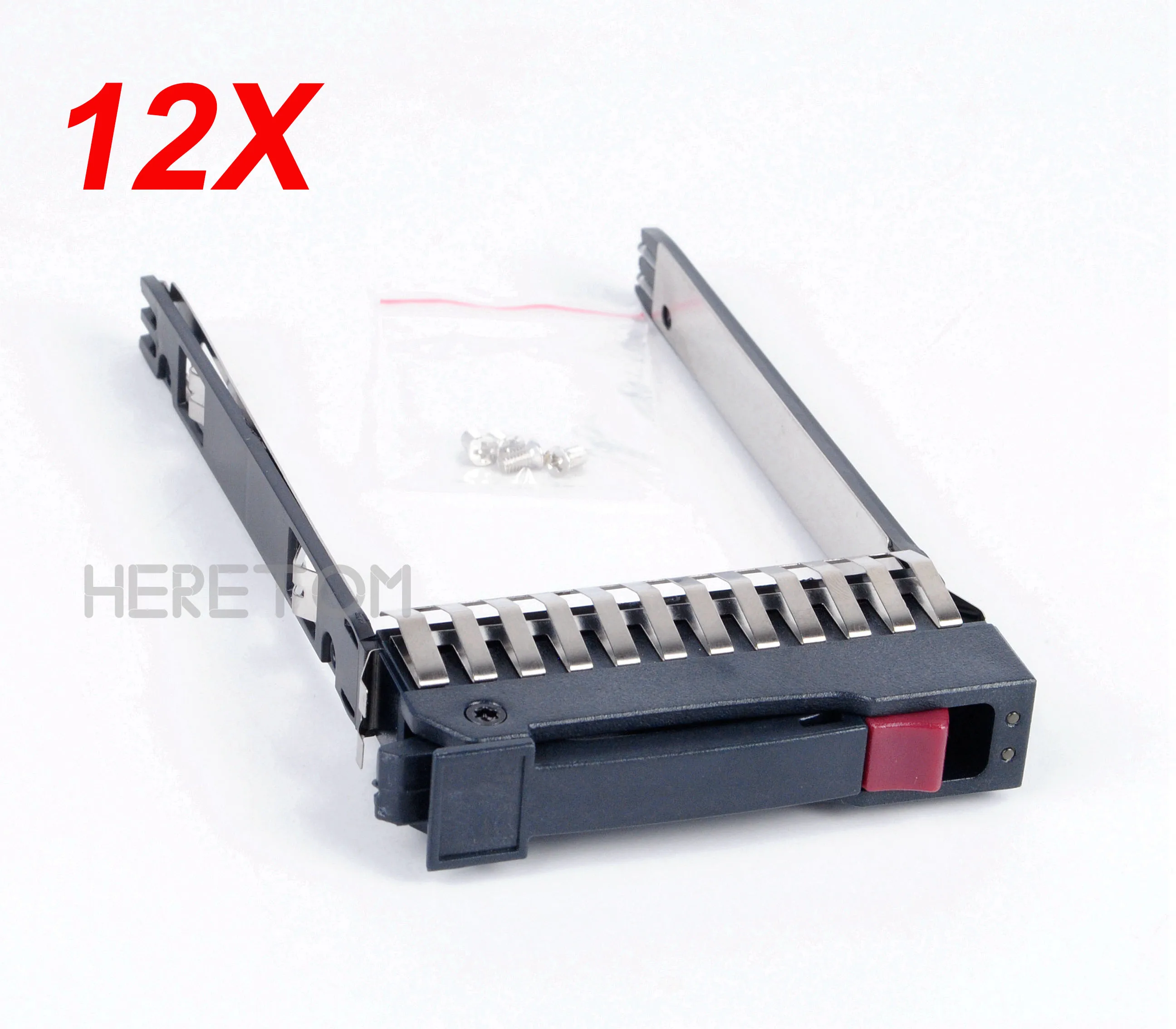 Heretom 12 шт. 2 5 &quotSFF HDD лоток Caddy кронштейн 500223 001 для HP ProLiant Server G4 G5 DL380 DL360 DL385 ML370 ML350 ML570
