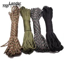 Паракорд 550 парашютный шнур III 7 Strand паракордовый браслет для выживания Шестерня 100ft шнур Mil Spec Тип парашютный канат трос