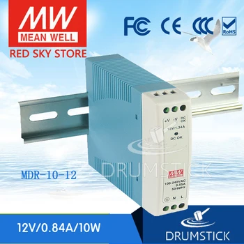 

patriotic MEAN WELL MDR-10-12 12V 0.84A MDR-10 12V 10W Single Output Industrial DIN Rail Power Supply