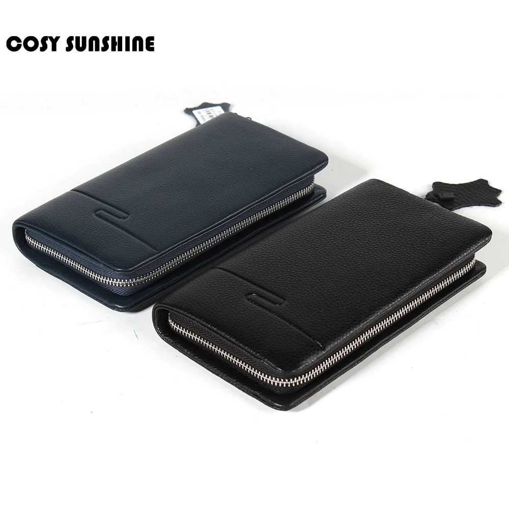 

2018 new first layer leather men's wallet multi-purpose card practical large wallet fashion wallet