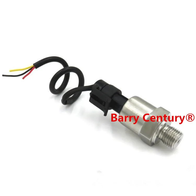 Pressure Transmitter Pressure sensor water air oil pressure sensor Input DC12V output 4-20ma 0.5MPa 1.0MPa 1.6MPa