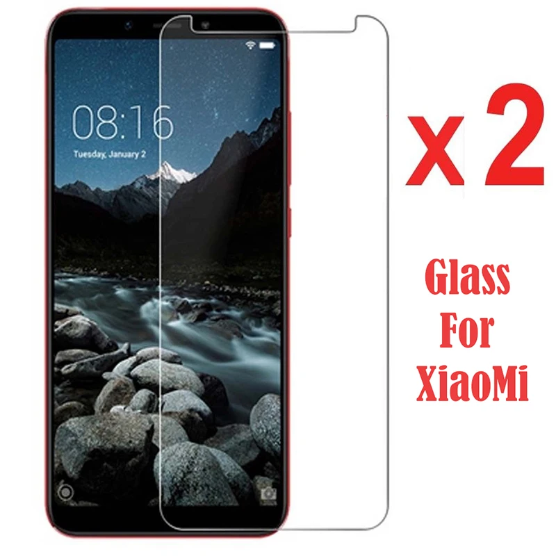 2 шт. 9H 2.5D пленка из закаленного стекла 0 33 мм для Xiaomi Mi A1 a2 5 6 8 экранная Redmi 4A 5A Note 4X