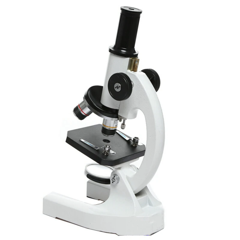

Professional Biological Microscope 50X-1600X Students Educational Science Lab Monocular Microscope with Metal Structure