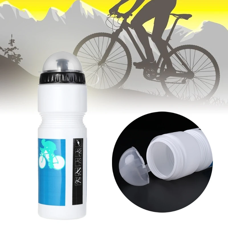 750 мл бутылка для воды PE Велосипедный спорт кемпинг портативный спорт на открытом воздухе MTB велосипед пищевой пластик чайник бутылка для воды