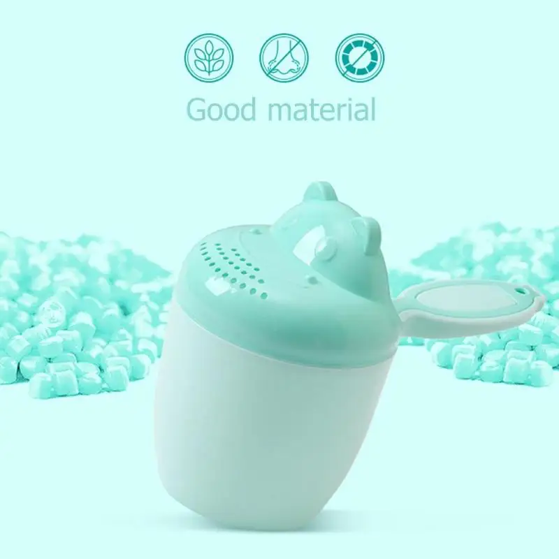 Baby Bath Shower Cup Cute Cartoon Washing Hair Bailer Sprinkler Bath Tool Bath Shower Products Baby Wash Cup