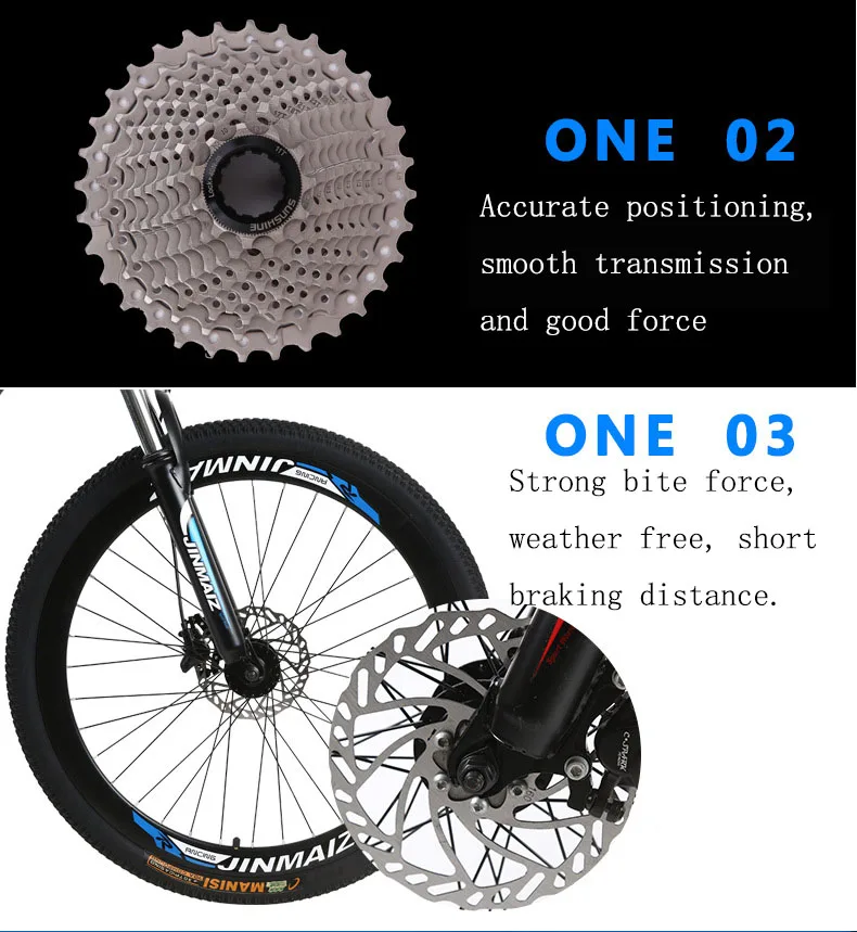 Cheap Aluminum Alloy 27 Speed Mountain Bike With Double Disc Brake 2 Cheap Aluminum Alloy 27 Speed Mountain Bike With Double Disc Brake 2
