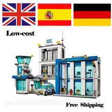 Bela 10424 Urban City Series Police Command Center Minifigure Building Block Best Toys Compatible With Legoe 60047