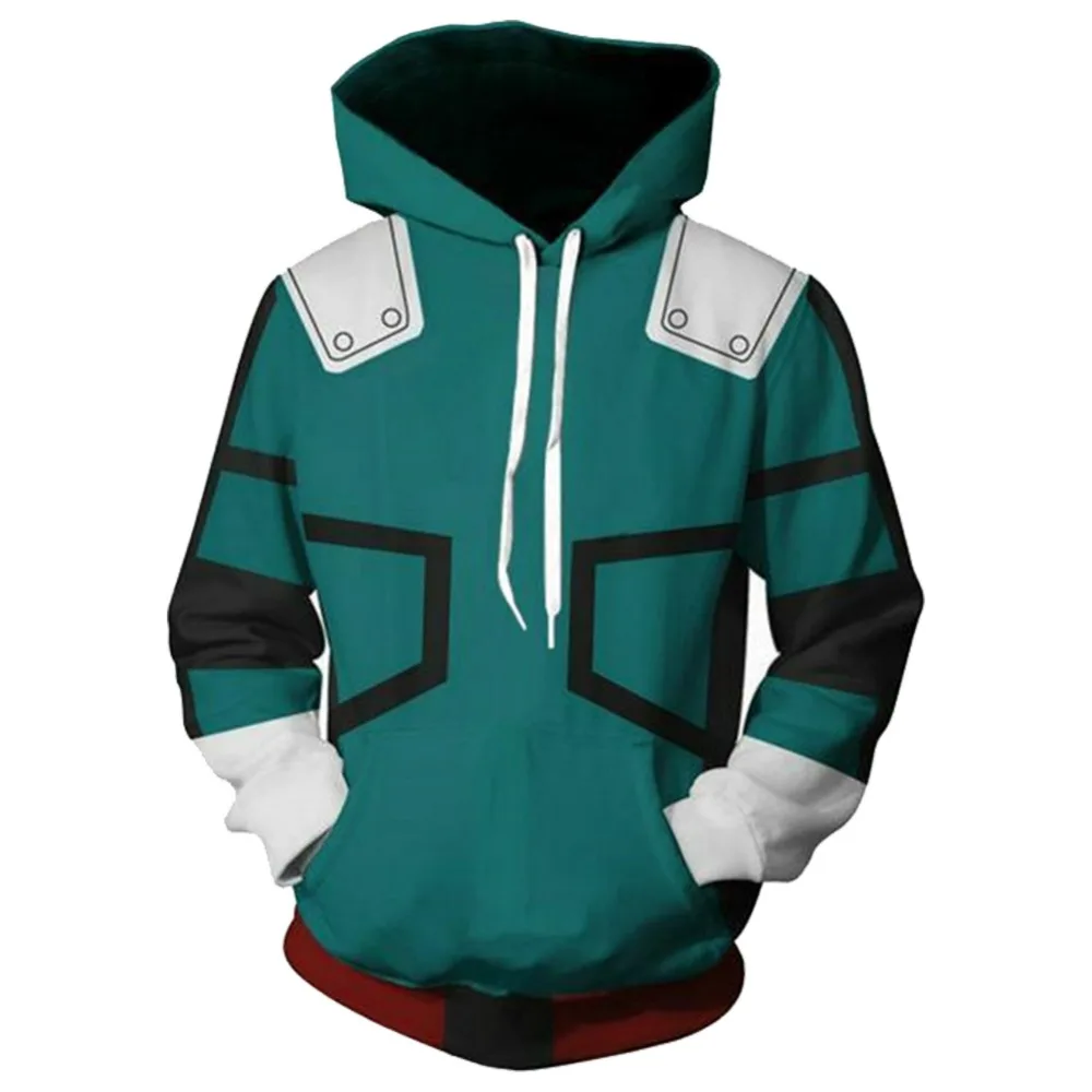

My Hero Academia Boku no Hero Academia Midoriya Izuku Hoodie 3D Printed Hoodie Sweatshirt Long-Sleeve Hooded Hoodie
