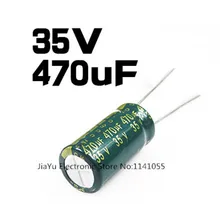 35V 470UF 470UF 35V 470uf35v 35v470uf fHigh frequency low resistance Electrolytic Capacitors Size:10*13 10*17 new