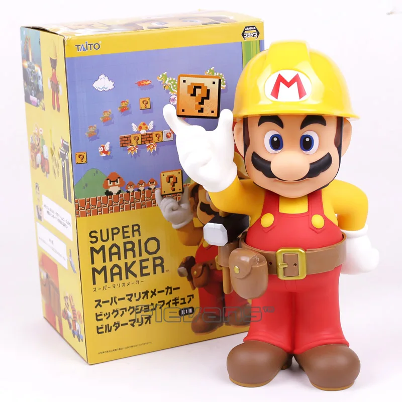 Super Mario Brothers Maker 30TH Юбилей ПВХ фигурку Коллекционная модель игрушки 12 дюймов 30 см